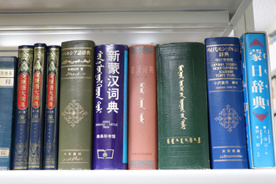 Dictionaries of various languages to help read historical materials in foreign languages