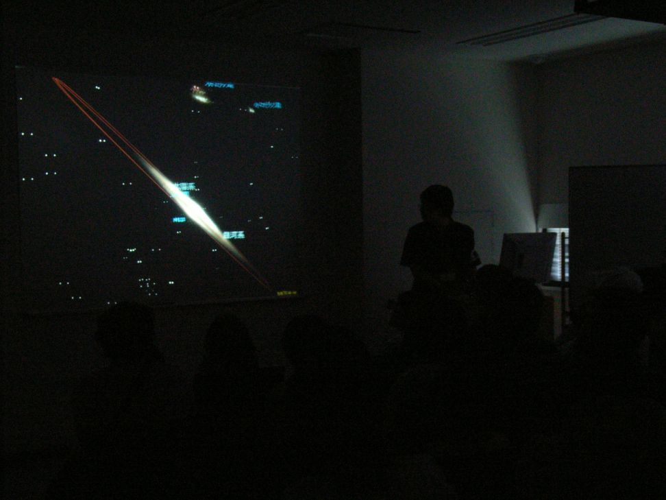 4Dシアター上映中の様子 4Dシアター上映中の様子