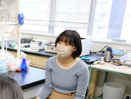 大学院医系科学研究科　徳永　希さん