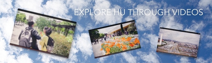 Explore the university through videos