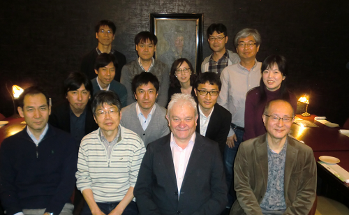 2017年4月、広島大学でのポール・ナース博士の講演会前日 2017年4月、広島大学でのポール・ナース博士の講演会前日