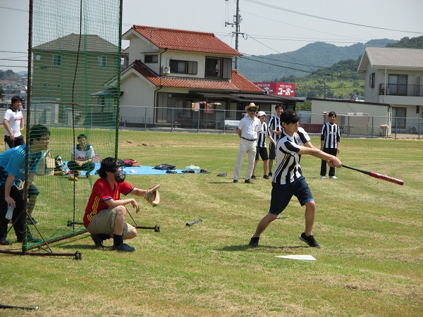 試合風景