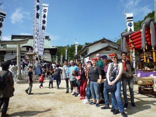 日本の地域に残る伝統的祭りの雰囲気を体験