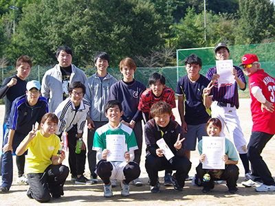文学長杯ソフトボール大会 文学長杯ソフトボール大会