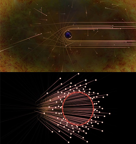 ブラックホールシャドウ説明図