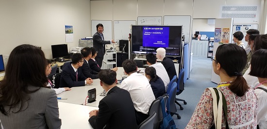 广岛大学残疾学生支援中心见学