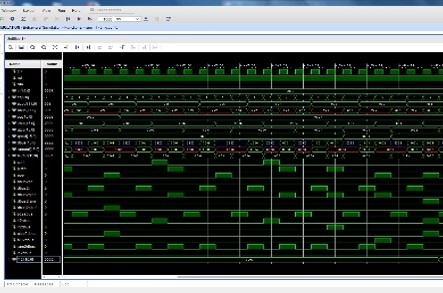 （FPGA回路シミュレータの写真）