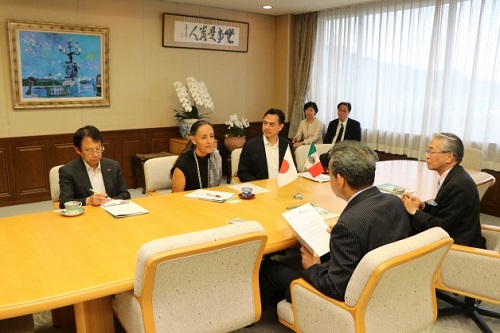 At the meeting