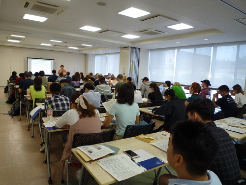 Orientation for the Hiroshima University Study Abroad Program