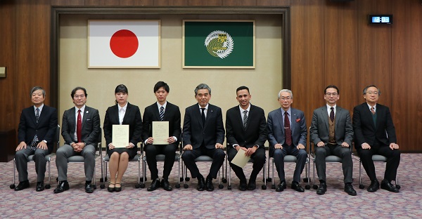 令和元年度広島大学冠事業基金奨学金授与式