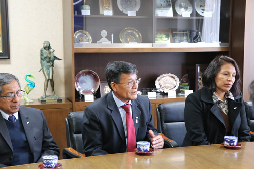 Saludos del Director Académico de la Universidad Nacional Mayor de San Marcos.