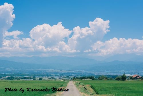 長野県の入道雲