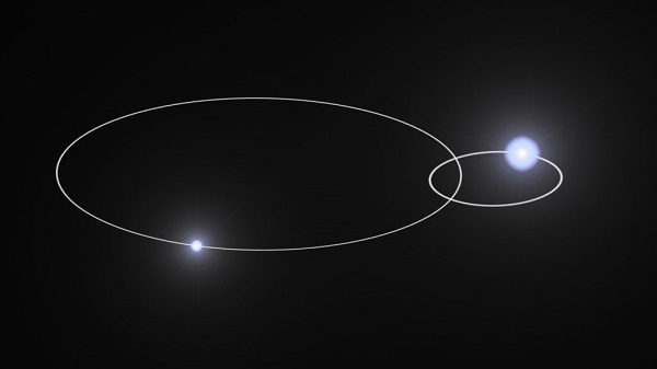 The orbital paths of Eta Carinae