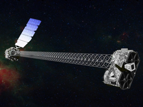 Artist's concept of the NuSTAR satellite