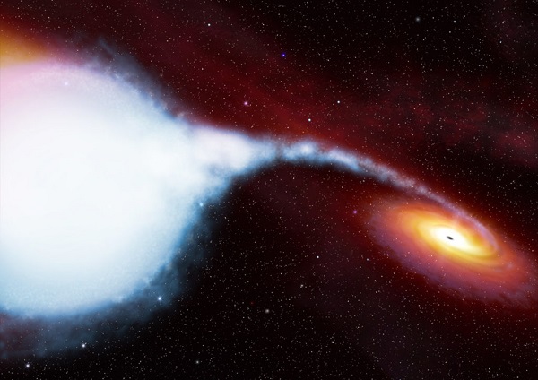 The black hole in Cygnus X-1 is one of the brightest sources of X-rays in the sky.