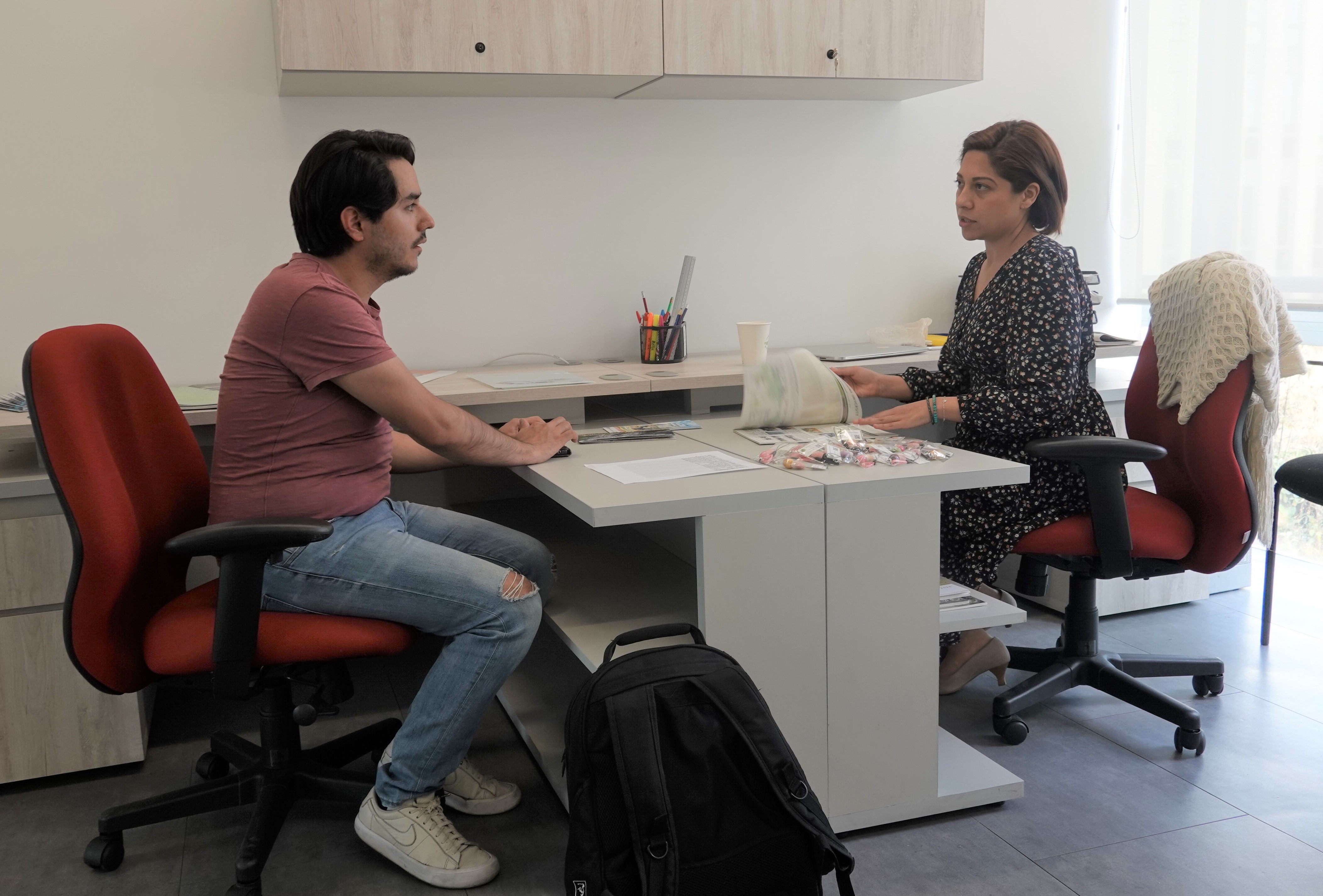 HU-Open office en CRAI, UNAM