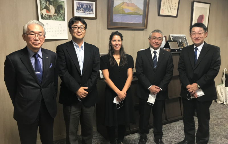 A student from the Joint International Master’s Programme in