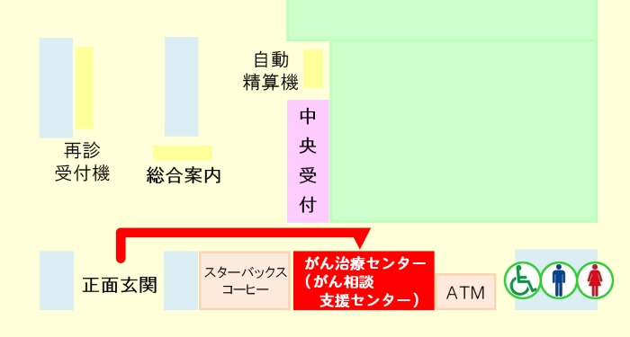 がん相談支援センターMAP