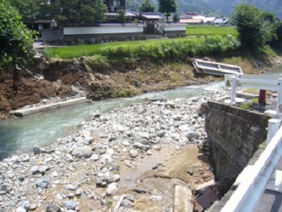 2009.8.9豪雨による流橋