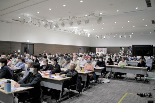 Participants listening attentively