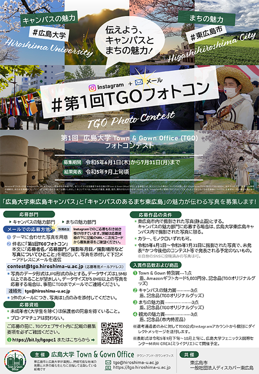 (ポスター)第1回TGOフォトコン