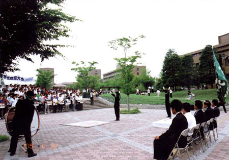 夏季大会結団式の様子