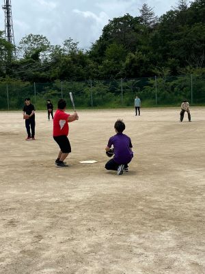 ソフトボール大会の様子