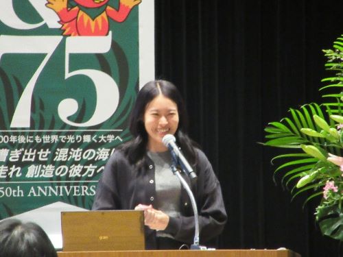 大学院生による講演