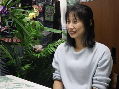 Wildlife ecologist Miyabi Nakabayashi studies mammal behaviour