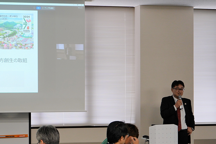 金子理事・副学長 (Town & Gown Office室長)