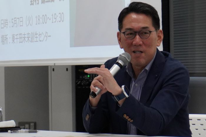 野村 謙二郎氏 野村 謙二郎氏