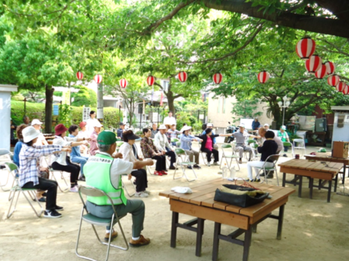 Study on older adults who participate in social activities