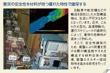 衝突の安全性を材料が持つ優れた特性で確保する