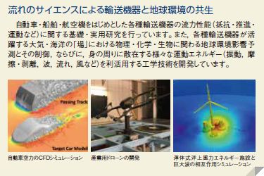 流れのサイエンスによる輸送機器と地球環境の共生
