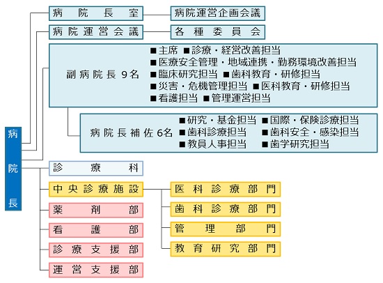 広島大学病院組織図