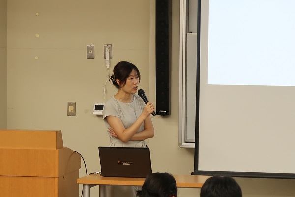 模擬授業(日本文学語学 小川准教授)