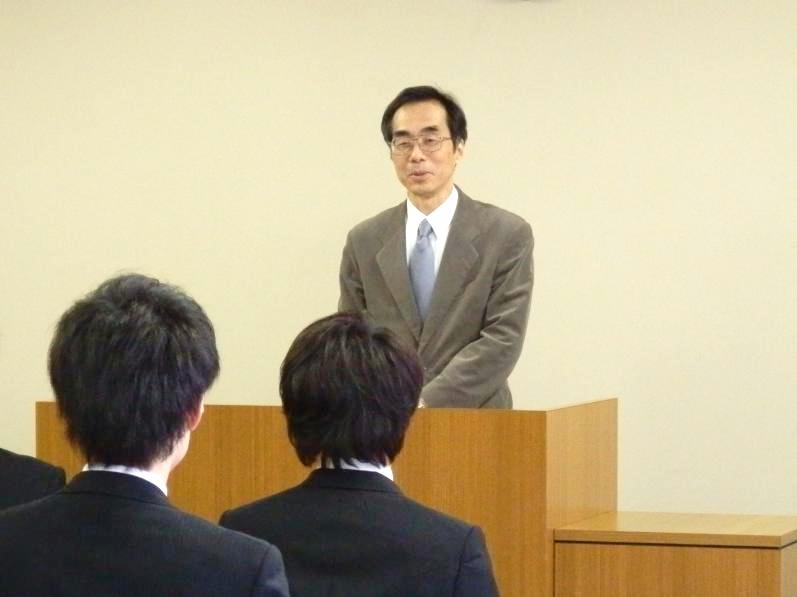吉田研究科長（学部長）挨拶