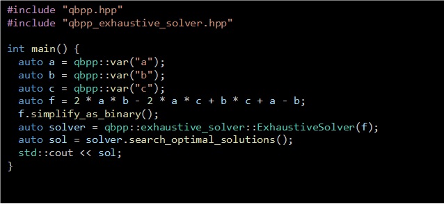 研究成果】組合せ最適化問題を解くためのプログラミングツール「QUBO++」を無償公開します | 広島大学 研究成果】組合せ最適化問題を解くためのプログラミングツール「QUBO++」を無償公開します | 広島大学