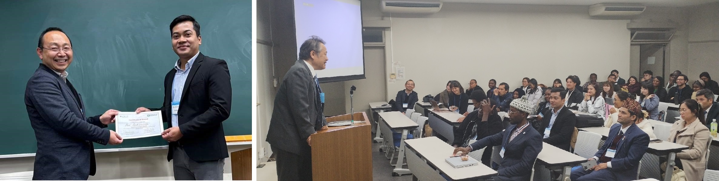 表彰　/　閉会の辞　馬場卓也教授 (広島大学)