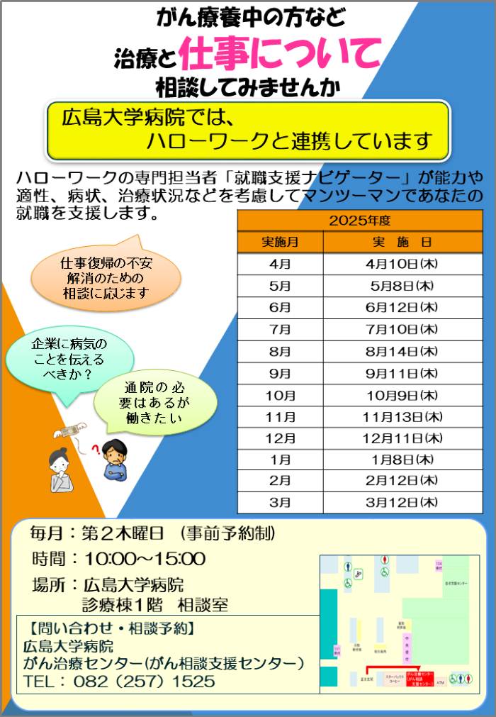 ハローワーク出張就職相談日