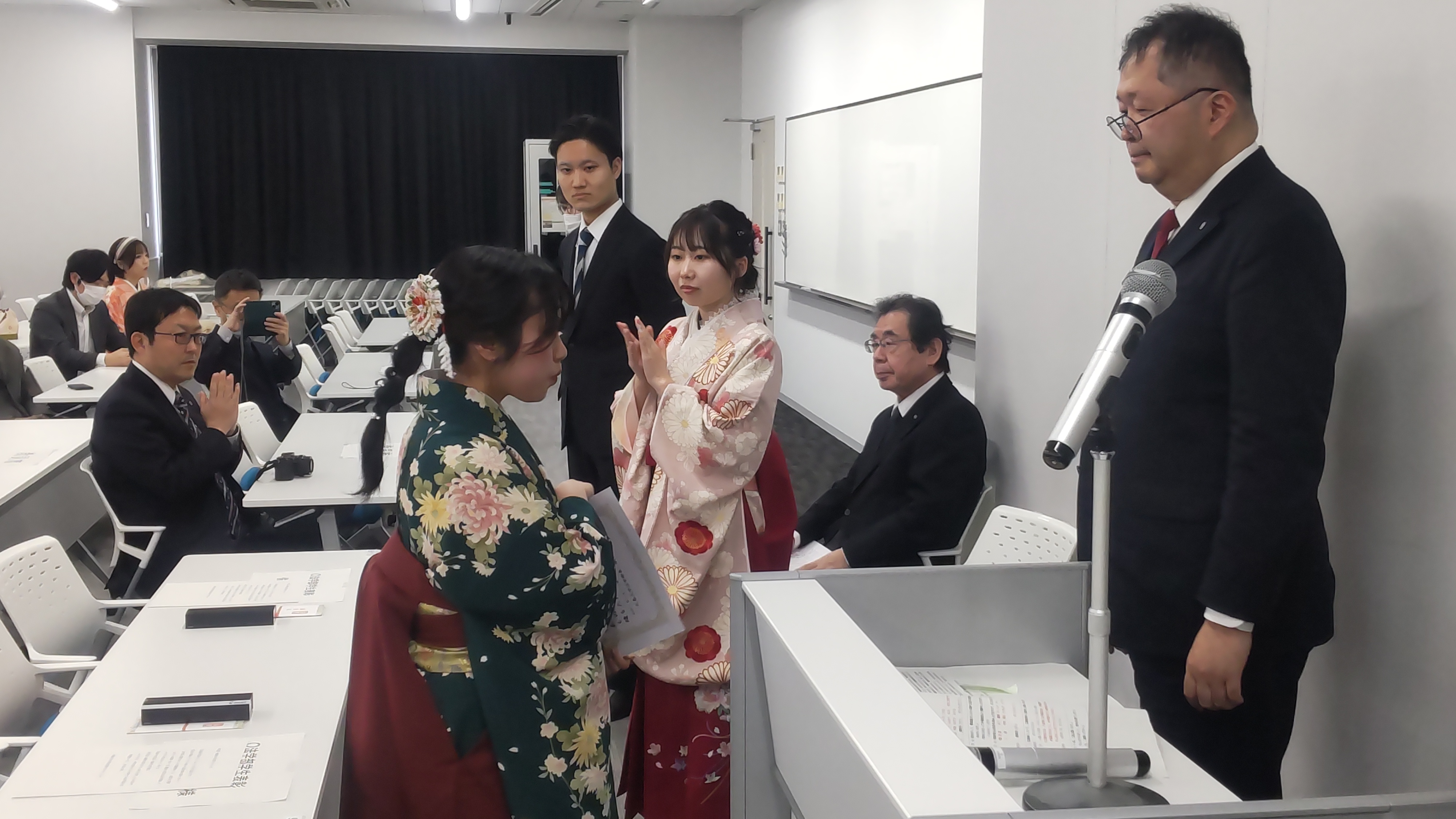優秀学生表彰