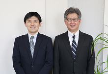 福嶋啓士さん、野田専攻長