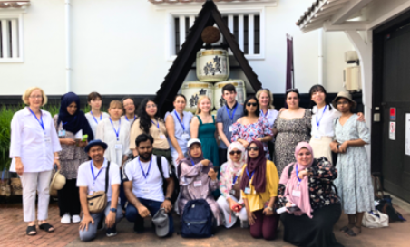 Day 1: Orientation, SAKE brewery tour, welcome party for the whole INU