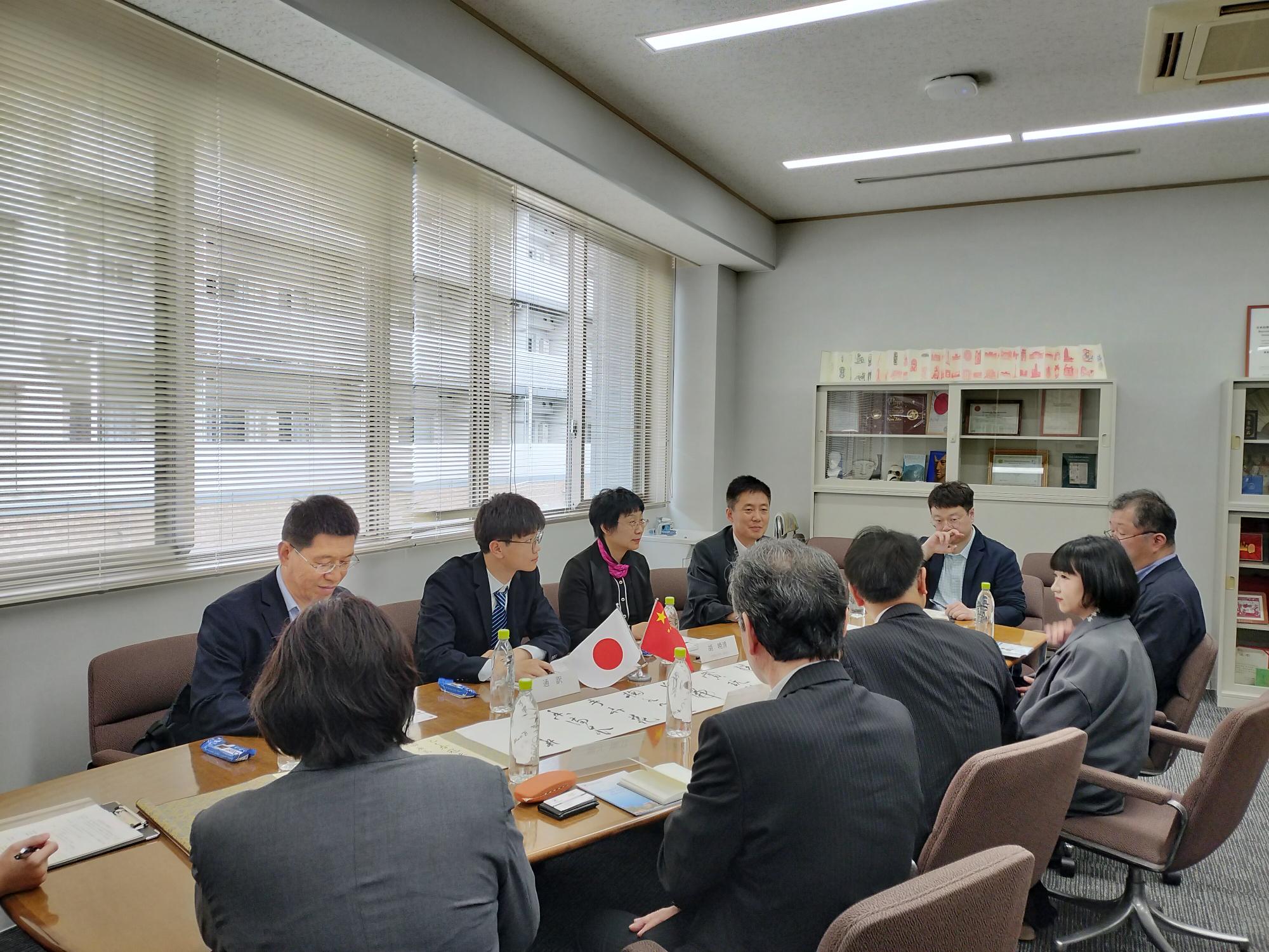 会談の模様 会談の模様