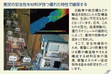 衝突の安全性を材料が持つ優れた特性で確保する