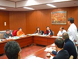 重慶市医療視察団との交流会