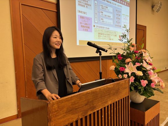 金副理事による説明