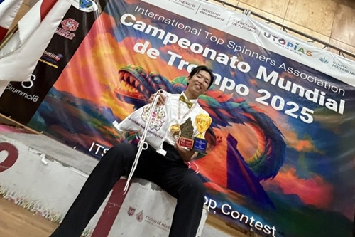 2025 ITSA World Spintop Contest アーティスティック部門 第1位
