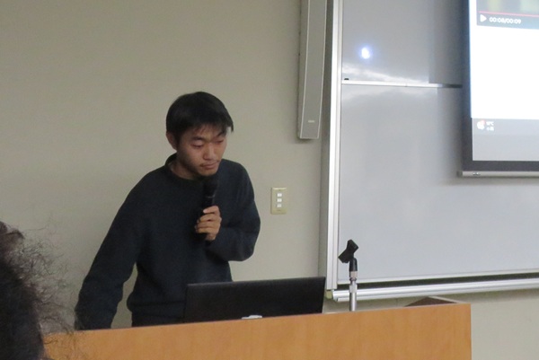 酒井 涼太さんの発表