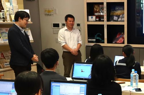 石元教授による閉会挨拶の様子